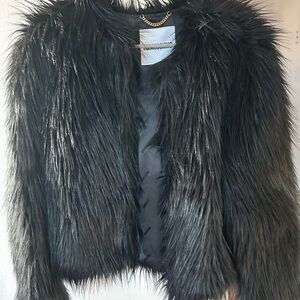 H&Moschino fur jacket